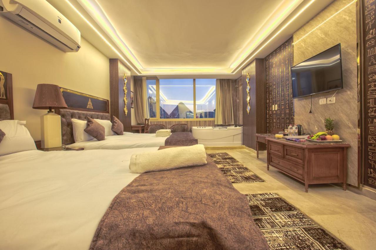 The Muse Pyramids Hotel Кайро Екстериор снимка